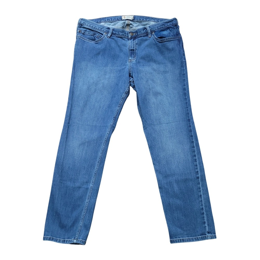 Carhartt Original Fit Straight Leg Jeans Womens 16W Cyanotype‎